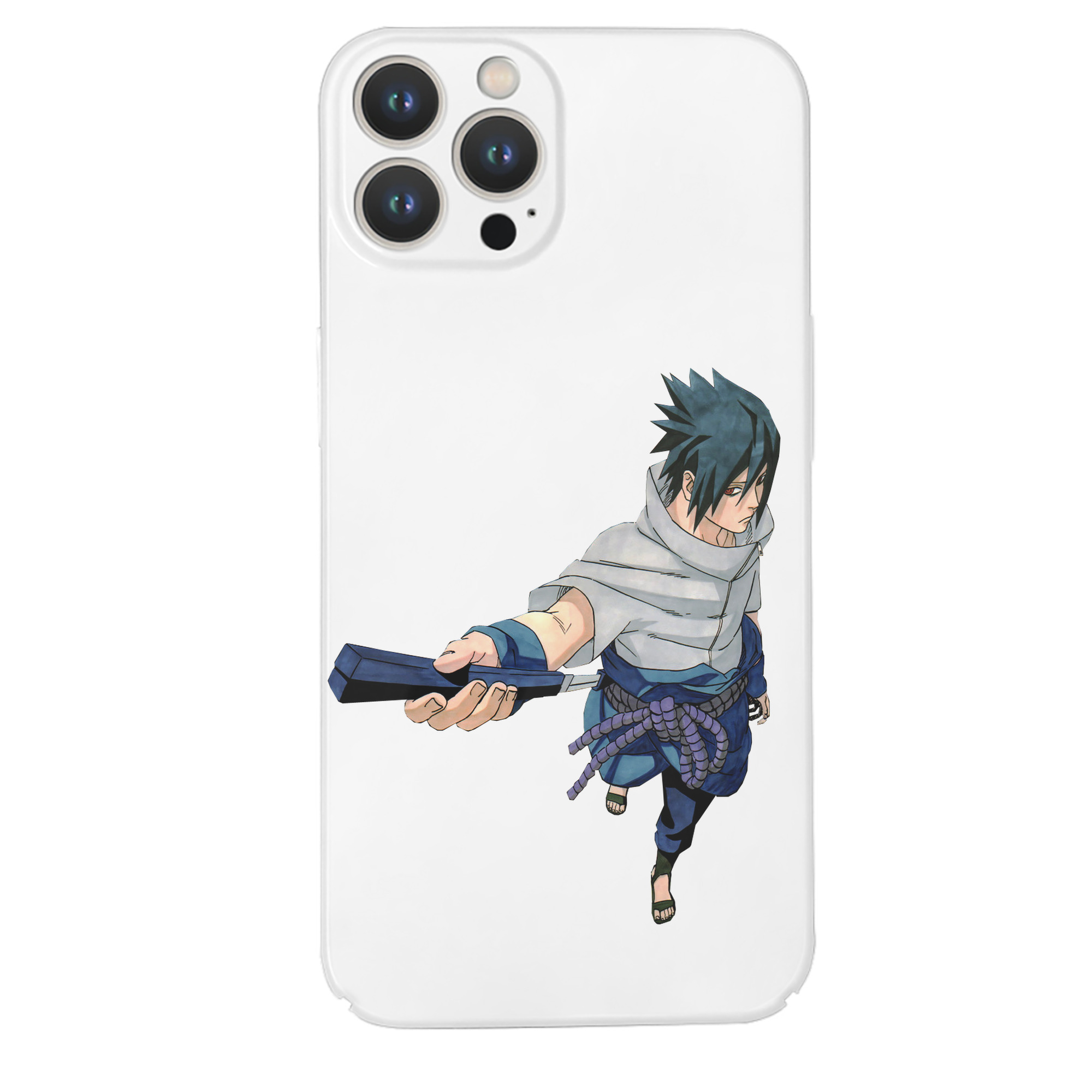 （画像用） NARUTO -ナルト- うちは サスケ Uchiha Sasuke 【iPhone 14シリーズ対応】ハードケース